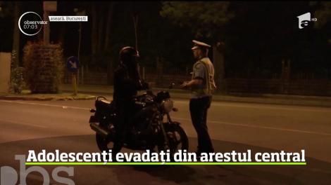 A fost stare de alertă în Bucureşti după ce doi adolescenţi au evadat din arestul central al Poliţiei Capitalei