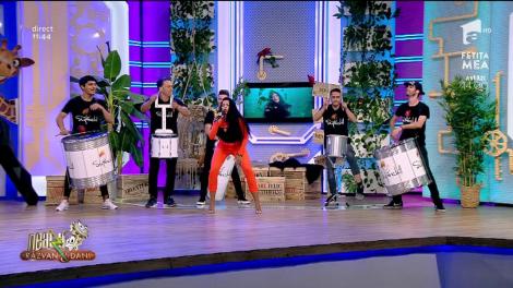 Elena Ionescu cântă la Neatza cu Răzvan și Dani melodia Sube el volumen