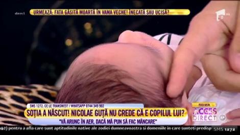 Video. Ce a putut să facă Nicolae Guță în platoul de la Acces Direct: Le spălam pe toate cu mâinile!