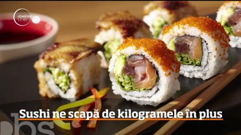 Sushi-ul ne poate scăpa de kilogramele în plus