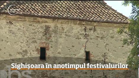 Sighişoara, singura cetate medievală încă locuită din Europa se pregăteşte de sărbătoare