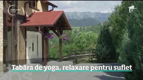 Tabăra de yoga, relaxare pentru suflet