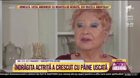 Rodica Popescu Bitănescu a jucat pe scenă în timp ce părintii şi fratele său erau pe catafalc!