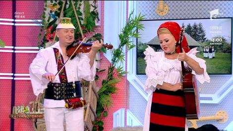 Cornelia și Lupu Rednic cântă la Neatza cu Răzvan și Dani melodia Lasă-mă doruț mai lin