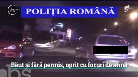 Urmărire cu focuri de armă în Focşani