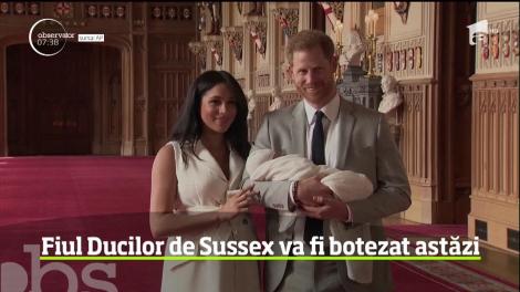 Primul copil al Ducilor de Sussex va fi botezat la Castelul Windsor