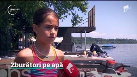 Flyboard, cea mai la modă distracţie pe apă