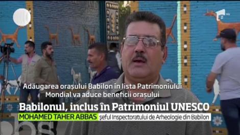 Oraşul Babilon, inclus în Patrimoniul UNESCO