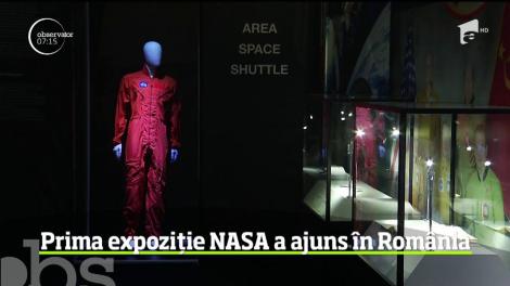 Prima expoziţie organizată de NASA în România