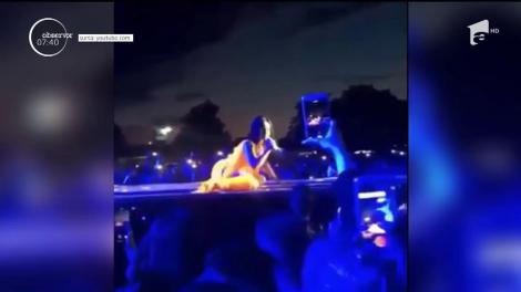 Cardi B şi-a aruncat peruca în public, în timpul unui concert la Londra. Mesajul ei de pe Instagram i-a adus critici din partea fanilor