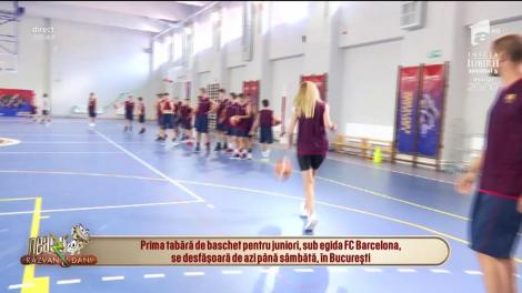 Învață baschet de la campioni. Antrenorii de la FC Barcelona au venit la București!