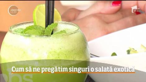 Rețete igenioase de vară. Cum ne pregătim o salată fresh