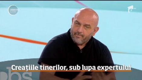 Defilarea viitorilor designeri români.Creațiile tinerilor, sub lupa expertului Alin Gălățescu