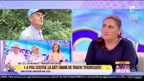 Acces Direct. Mama a trei copii, viață de coșmar, din pricina soțului agresiv! Bunica: ”I-a dat un pumn în cap și a amenințat-o cu cuțitul!”