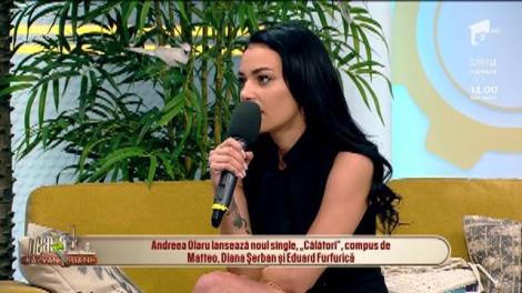 Andreea Olaru a venit cu "Călători" la Neatza cu Răzvan și Dani. Ascultă aici piesa!