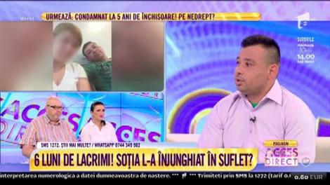 Acces Direct. Șase luni de lacrimi! Tata Sandu amenință cu sinuciderea: Am dovezi că vorbea cu un alt bărbat