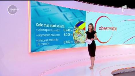 Cele mai mari salarii din România. În ce domenii se câștigă cei mai mulți bani