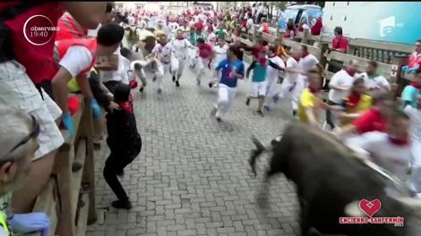 Un american care şi-a dorit un selfie-suvenir de la Pamplona era cât pe ce să plătească cu viaţa