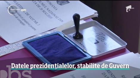 Alegeri prezidențiale 2019. România îşi va alege viitorul preşedinte pe 10 noiembrie, în primul tur, şi pe 24 noiembrie în turul decisiv