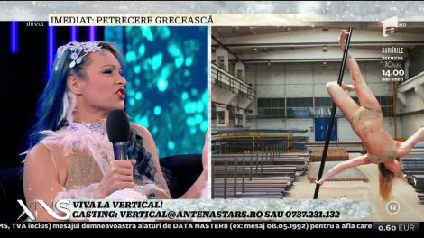 Xtra Night Show. Viva la vertical, cel mai exotic show tv! Nadia Buduruși: Dansul la bară te redefinește