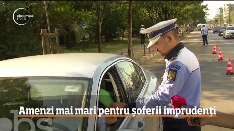 Amenzi mai mari pentru șoferi! Depășirea neregulamentară, sancționată cu 2.900 de lei plus suspendarea permisului