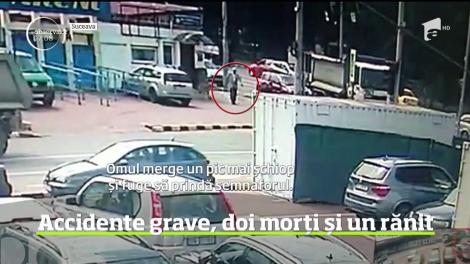Neatenţia la volan a făcut trei victime. Un băiat de 12 ani şi un bătrân au murit, iar o fată a ajuns la spital cu răni grave