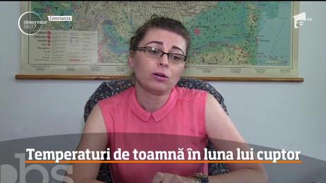 Temperaturi de toamnă în luna iulie. În vârf de munte a nins