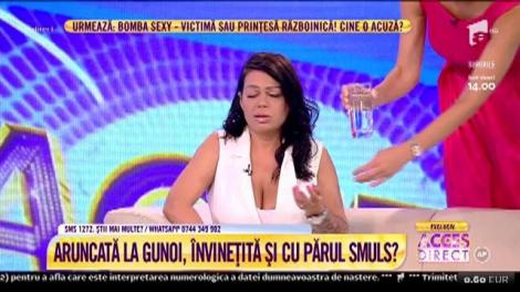 Bombă sexy aruncată într-un tomberon plin cu gunoi de un vânzător furios! "M-a luat de picioare şi m-a aruncat în tomberon şi mi-a smuls tot părul din cap"