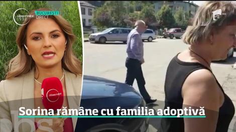 Cazul Sorina. Fetița rămâne cu familia adoptivă