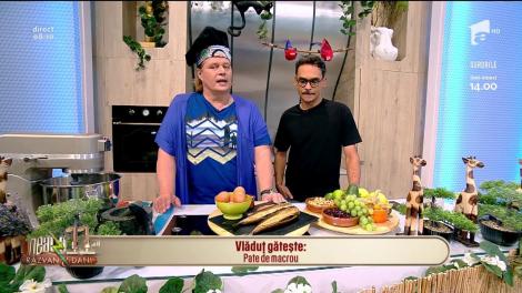 Vladuț, bucătarul de la Neatza, a prăgătit o nouă rețetă: Pate de macrou - delicios și sănătos