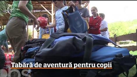 Tabăra de aventură pentru copii din Sovata