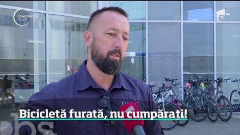 Bicicletele furate ajung la mica publicitate. Ce riscă cine cumpără o bicicletă furată