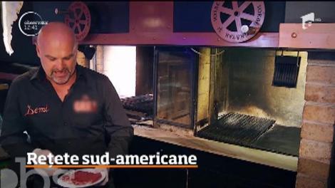 Rețetă culinară în America de Sud. Dani, colegul nostru de la Neatza a încercat să dea şi el o mână de ajutor în bucătărie