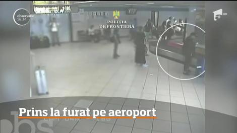 Bărbat prins la furat bagaje  pe aeroportul Henri Coandă