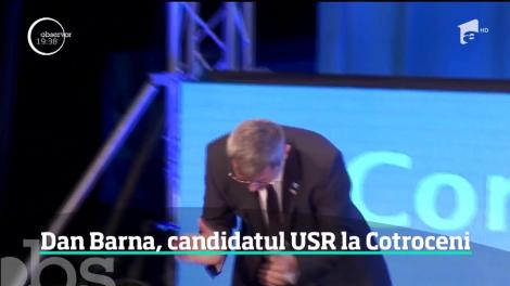 Dan Barna, candidatul USR la Cotroceni