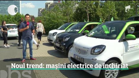 Noul trend: mașini electrice de închiriat