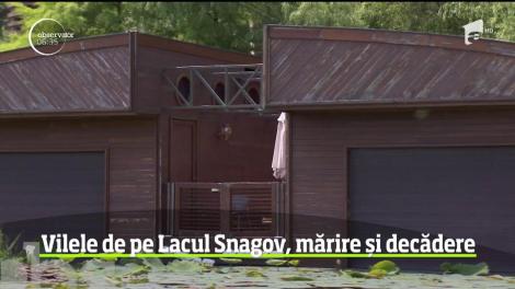 Vilele de pe Lacul Snagov, între mărire şi decădere. Cum arată casele şi care sunt preţurile