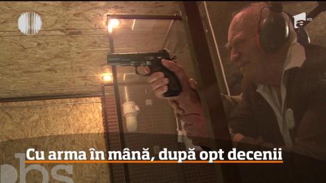 Momente inedite într-un poligon din judeţul Hunedoara. Vedetele au fost veterani de război şi militari în rezervă