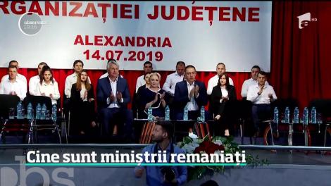 Opt miniştri îşi pierd fotoliile de la Palatul Victoria. Cine sunt ministrii remaniați