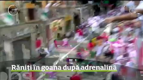 Celebrul festival de curse de tauri din oraşul spaniol Pamplona a ajuns la final
