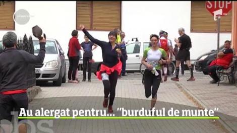 O provocare inedită pentru iubitorii de drumeţii a avut loc în Mărginimea Sibiului