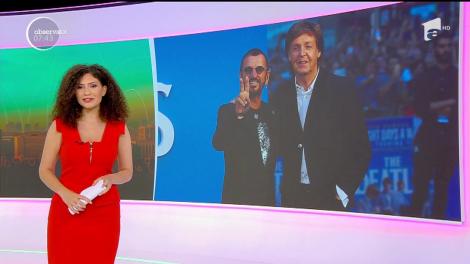 Paul McCartney şi Ringo Starr au împărţit din nou scena, în Los Angeles