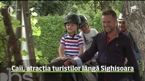 Caii, atracția turiștilor lângă Sighișoara