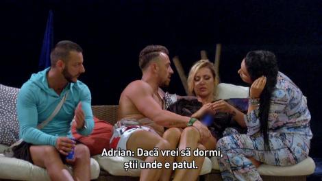 Insula Iubirii. Gest halucinant făcut de Adrian! Mâncarea i-a sărit instant din gură