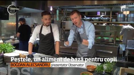 Peștele, un aliment de bază pentru copii. Orice părinte ştie că este sursă primară de acizi graşi Omega 3