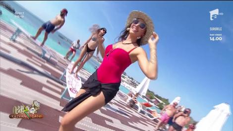 Andreea D cântă la Neatza cu Răzvan și Dani melodia Opa Opa (Bim Bim Bim)