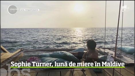 După petrecerea de nuntă fabuloasă de la Paris, Sophie Turner şi Joe Jonas sunt acum în luna de miere