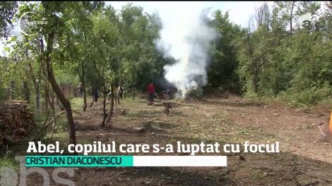 Abel, copilul care s-a luptat cu focul