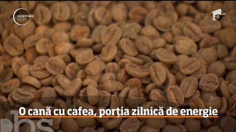 O cană cu cafea înseamnă porția zilnică de energie