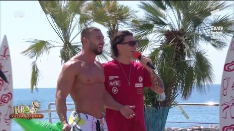 Cine doboară cele mai multe popice la Neatza cu Răzvan și Dani. Dorian Popa: Hai să vă învăț cum să alunecați pe o pistă care nu este umedă